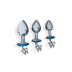 Opis Ã¢â‚¬â€œ 3 piece luxury gem butt plug & anal training kit