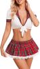 Women Schoolgirl Lingerie Roleplay Lingerie Set Sexy Student Costumes