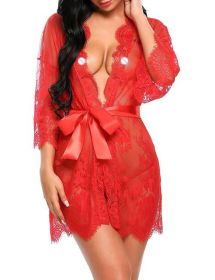 Lace Lingerie (Color: Red)